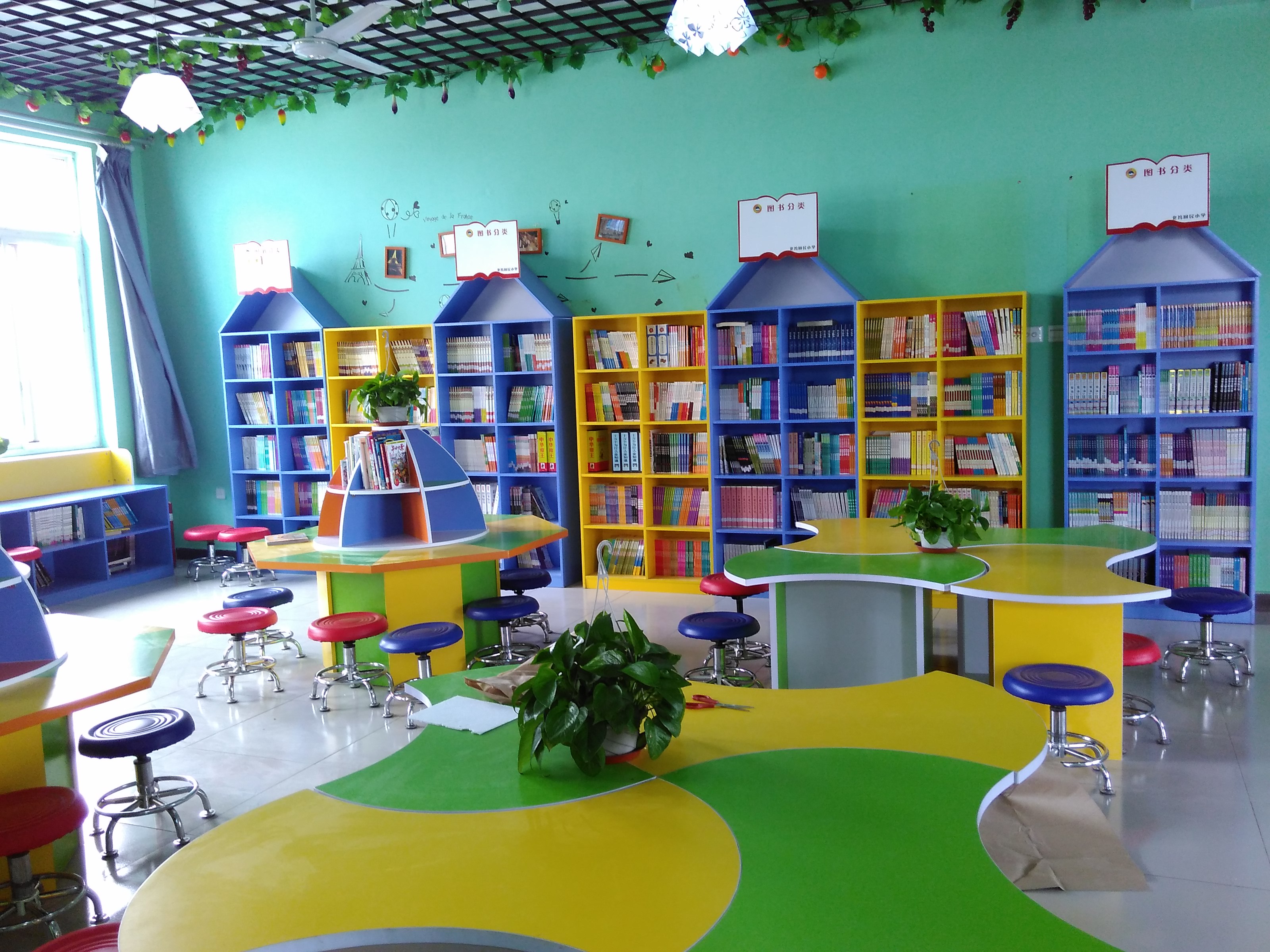 小学图书馆|空间|室内设计|chinachoi - 原创作品 - 站酷 (ZCOOL)